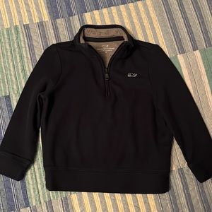 3T Vineyard Vines Quarter Zip Pique Navy